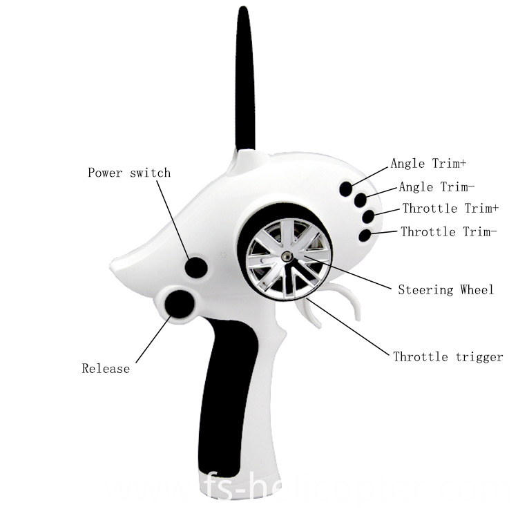 Stable Signal 2.4Hz Channel Futaba Transmitter Made